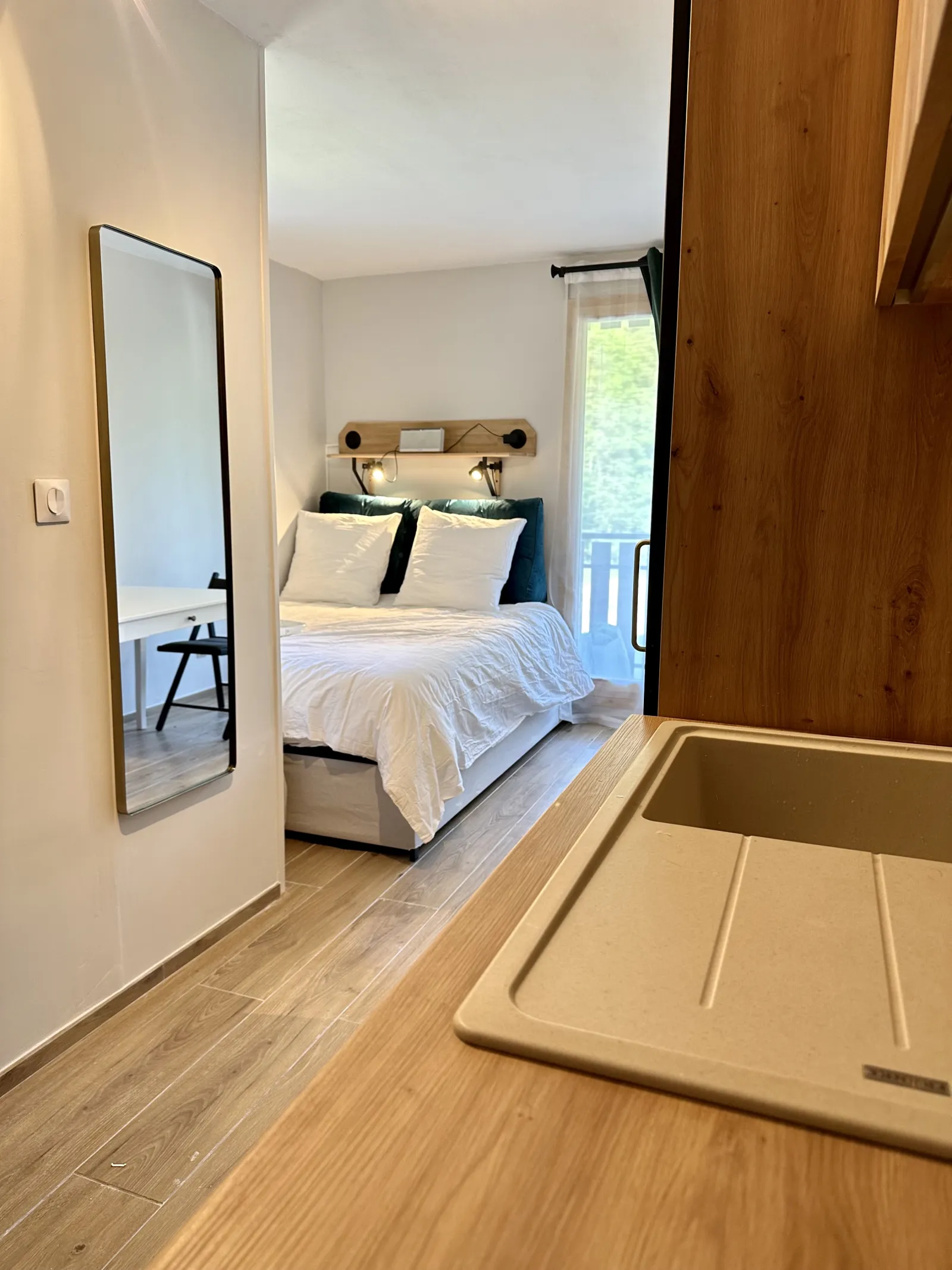 Entrée du studio